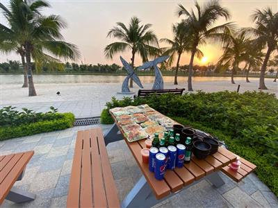 Công viên BBQ dã ngoại trong lòng đại đô thị đẳng cấp Singapore