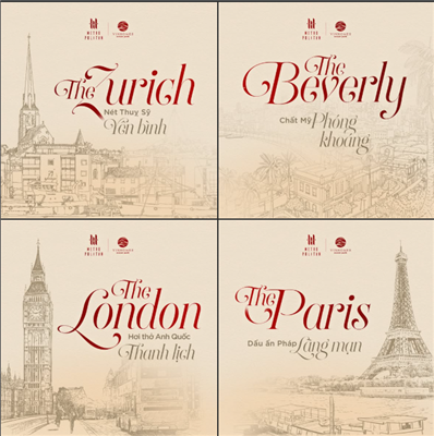 HGLand giới thiệu The Metropolitan – Chuẩn sống quốc tế giữa Vinhomes Ocean Park